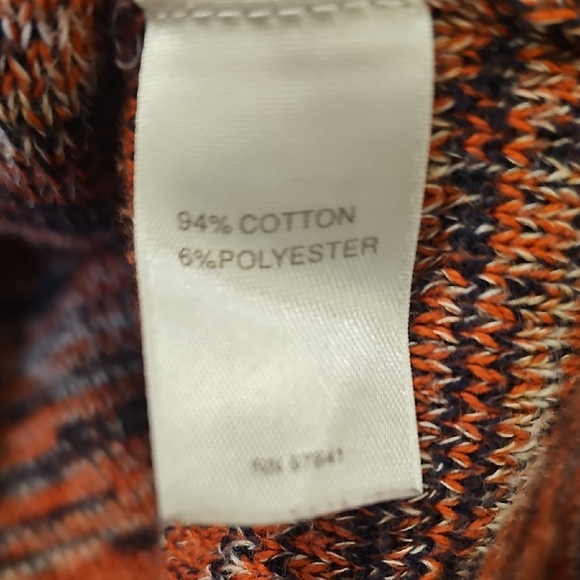 J. Jill Pure Jill Women's Campari Marled Knit V-Neck Kimono Sweater - Picture 8 of 8